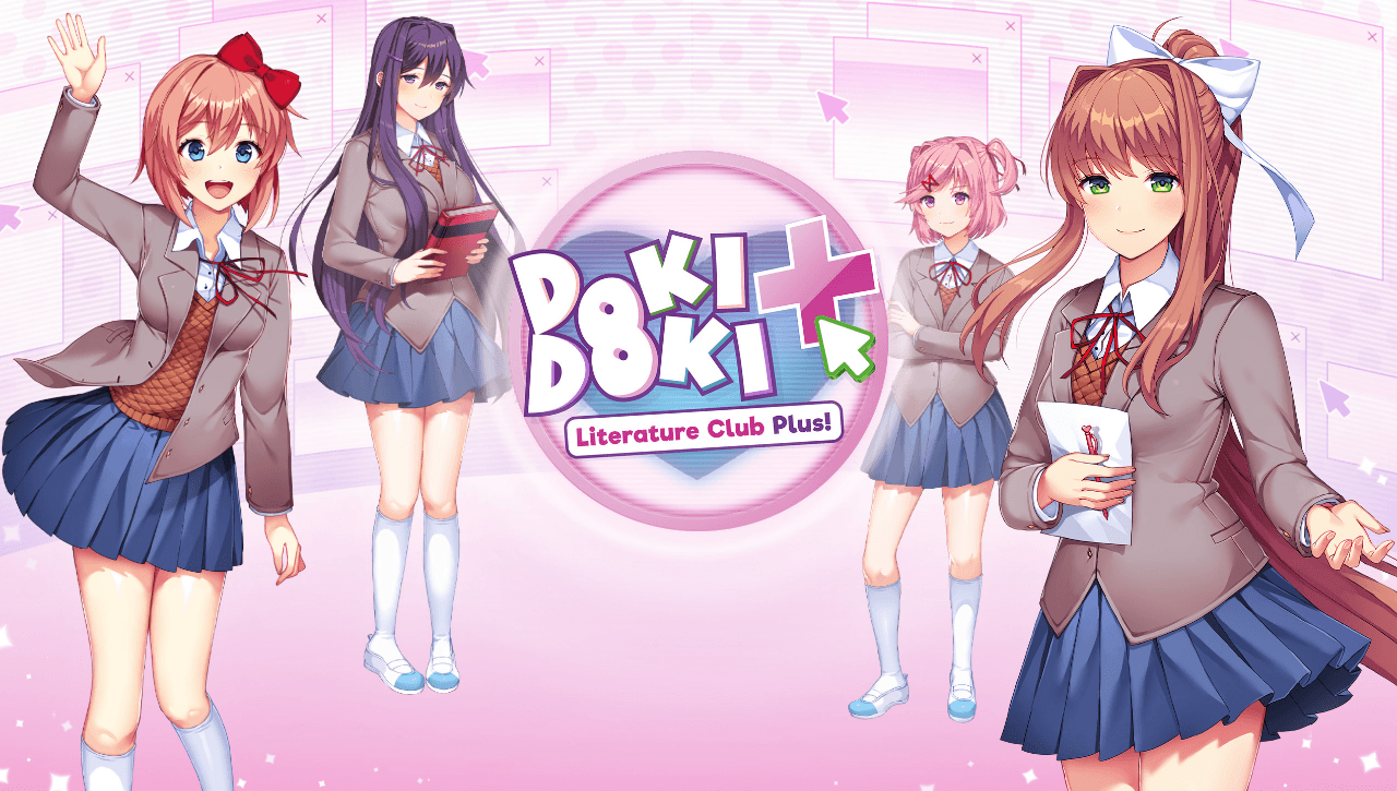 【PC+安卓】心跳文学部 Doki Doki Literature Club!【SLG/心理恐怖/恋爱模拟】汉化版+本体+MOD【105G】-豫语游戏库